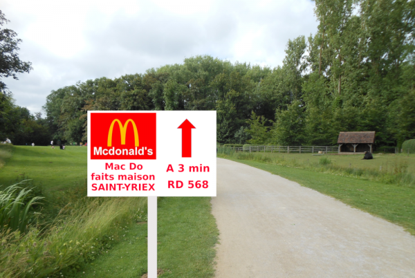 Retour des préenseignes pour les restaurants : un texte difficilement applicable, un objectif non atteint et des paysages à nouveau sacrifiés